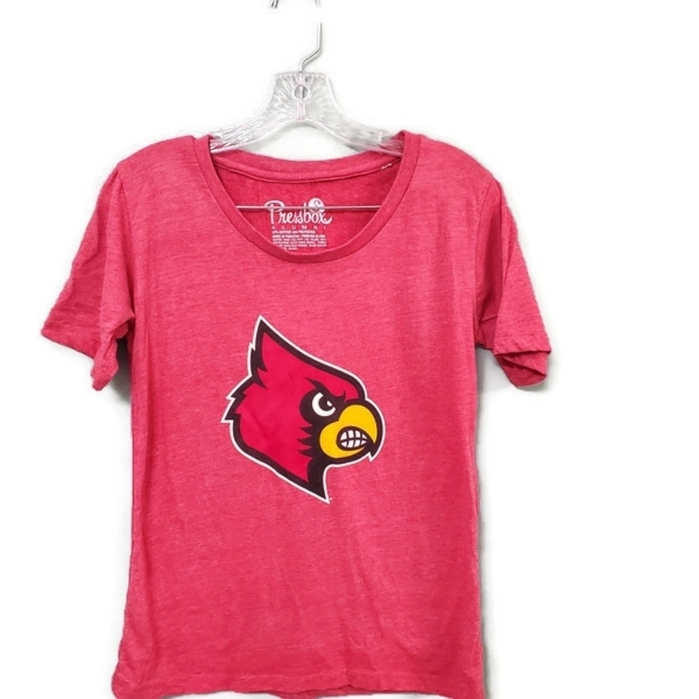 Louisville Cardinals Pressbox Alumni Tee Small‎